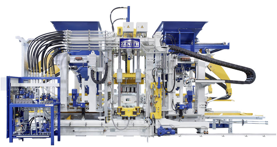 Punctul culminant al tehnologiei de blocuri cu un singur palet de inginerie germană